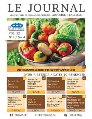 Journal octobre couverture